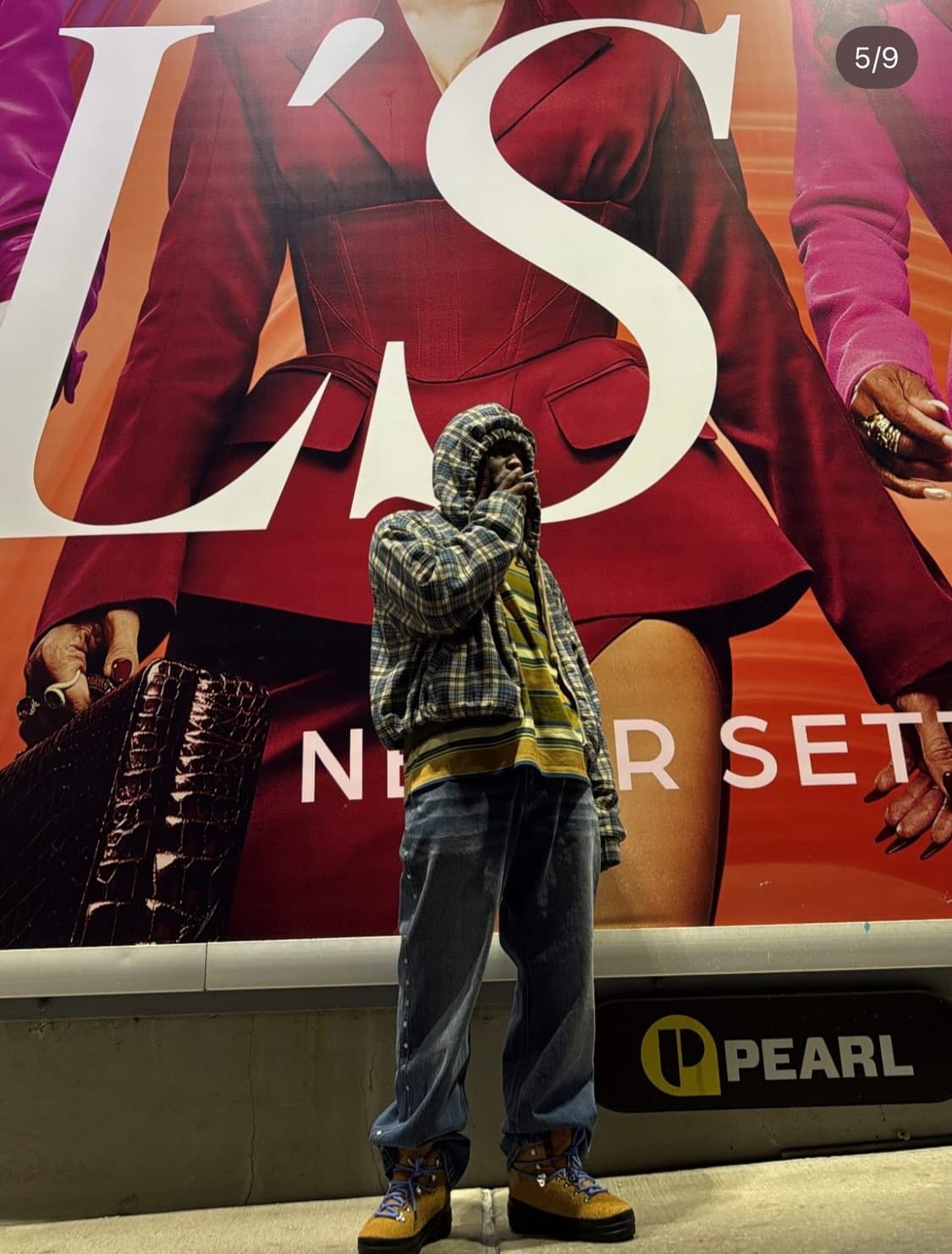 급처) afb 스트릿 스트레이트 데님 인디고 L 상품이미지2