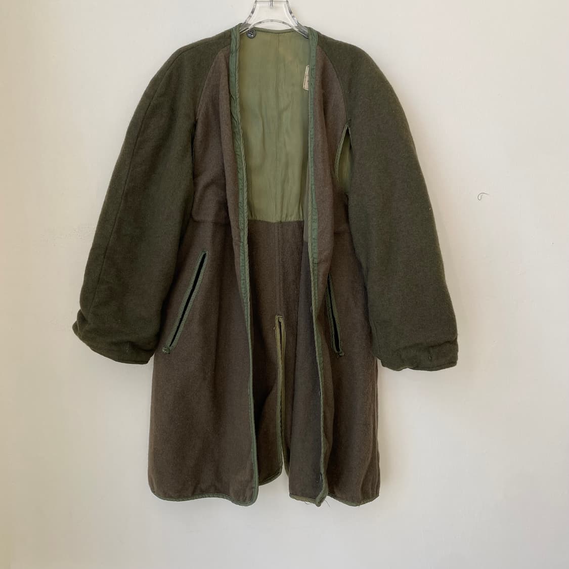 🌊70s US army overcoat (w.lining) L-S 상품이미지3