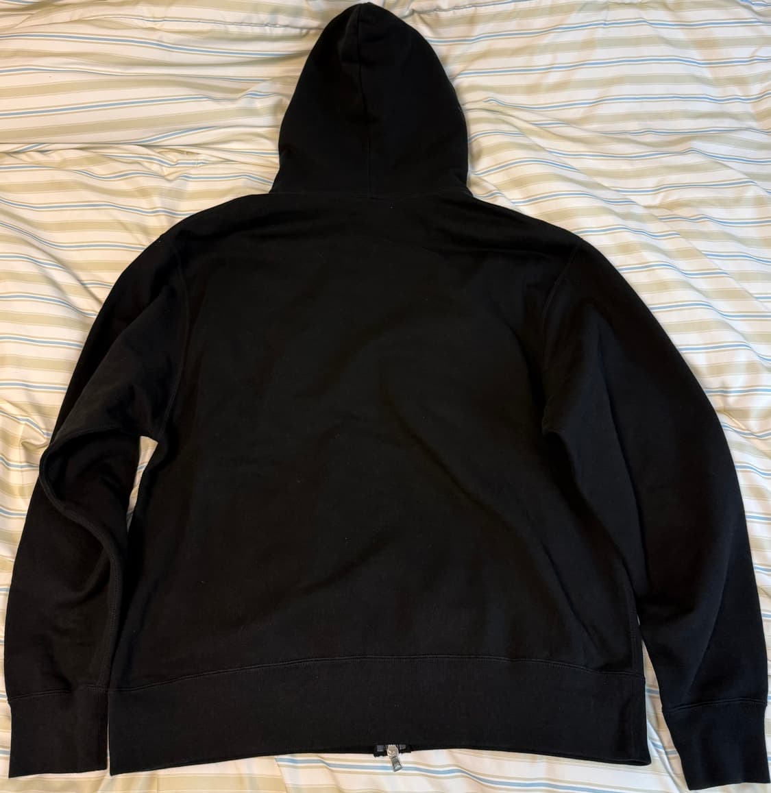 베이프(BAPE) 칼리지 로고 후드집업 블랙 XL 상품이미지2