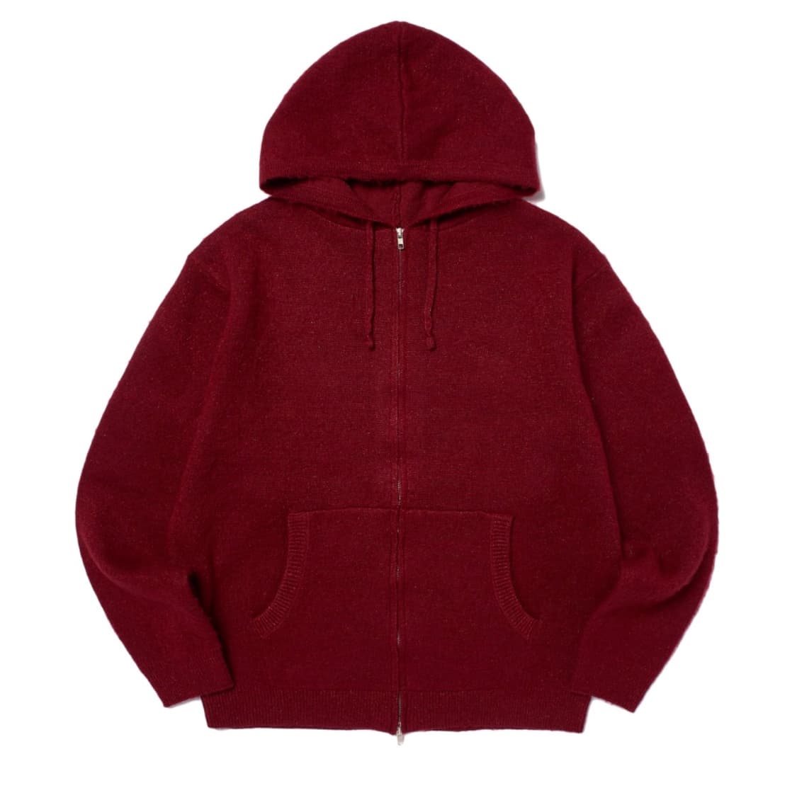 위캔더스 니트 후드집업 M사이즈 상품이미지1