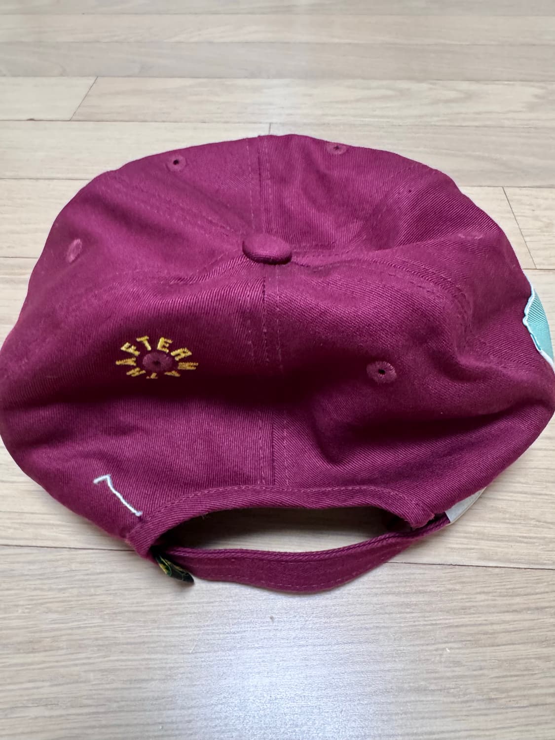 에프터매스 버건디 볼캡 상품이미지3