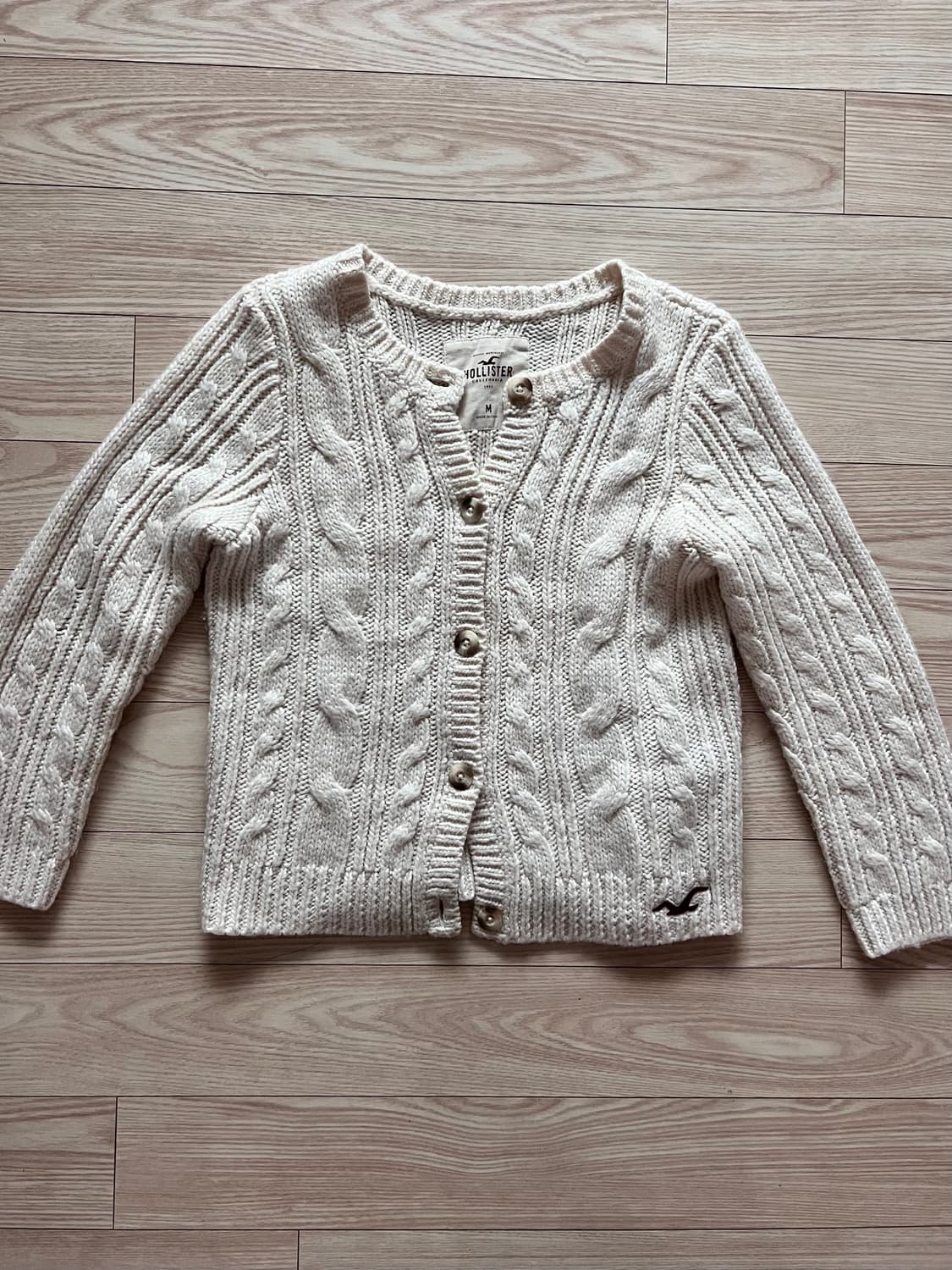 홀리스터 꽈배기 가디건 상품이미지2