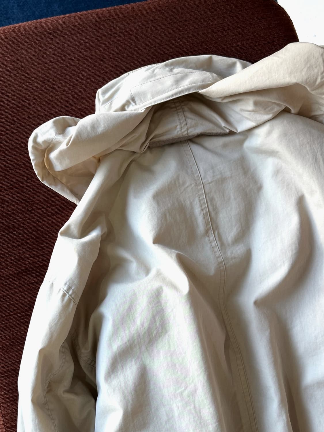 High count cotton nylon padded mil parka 상품이미지6