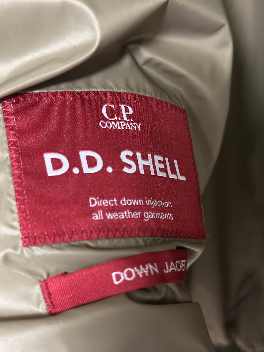 cp company 디디쉘 경량 패딩 54사이즈 새상품 상품이미지3
