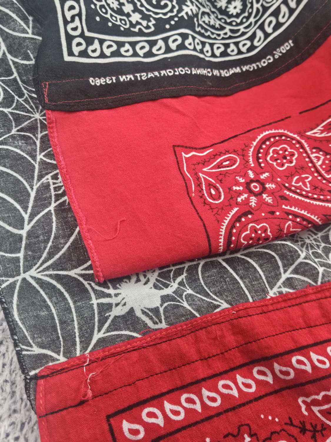 반다나 리워크 커스텀 스카프 머플러 / 10423 상품이미지4