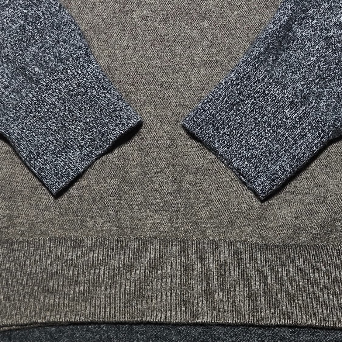 인디안 반집업 니트 105 실측 100 상품이미지4