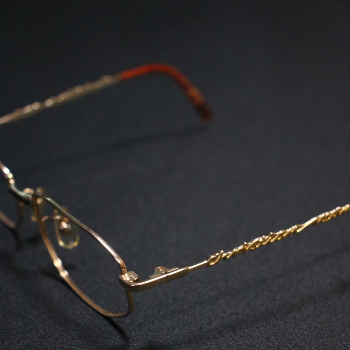 CHRISTIAN KEVIN 로고 금테 안경 상품이미지7