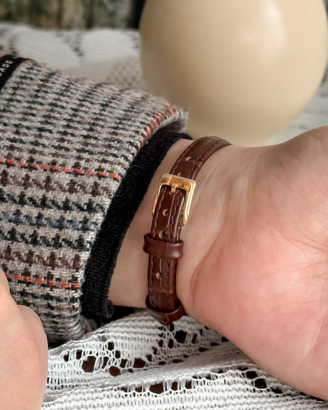 오메가 드빌 미니 화이트 다이얼 시계 상품이미지6