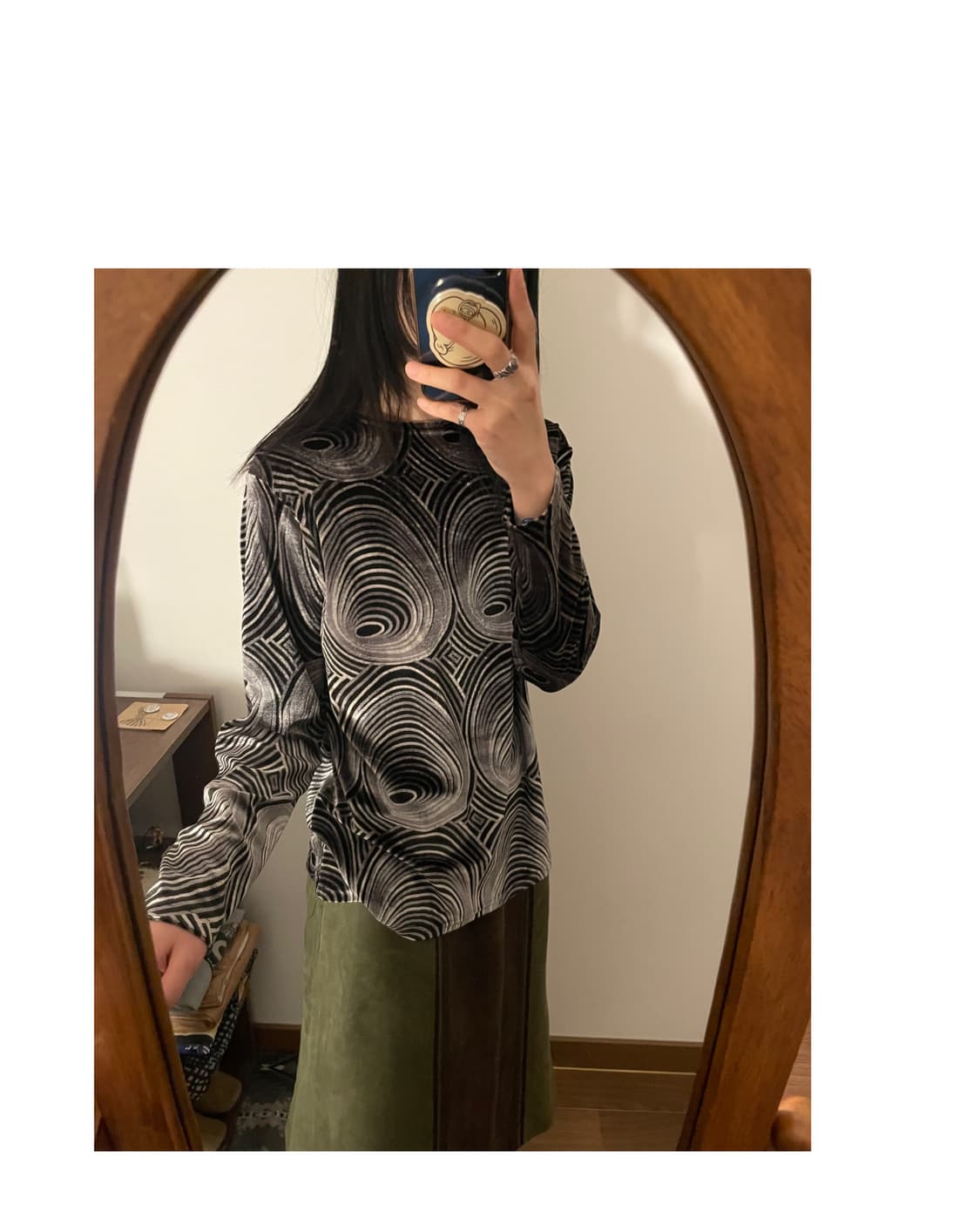 Patterned long sleeve 상품이미지9