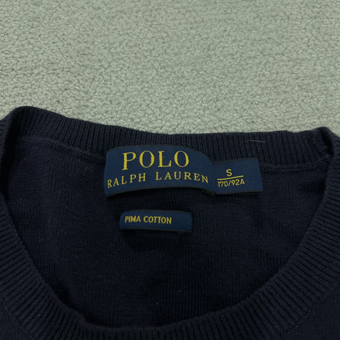 폴로 랄프로렌 네이비 니트 s 상품이미지2
