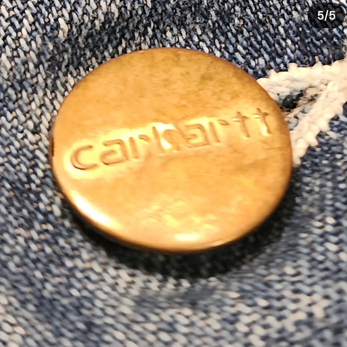 80s 오리지날 칼하트 데님커버올 상품이미지5