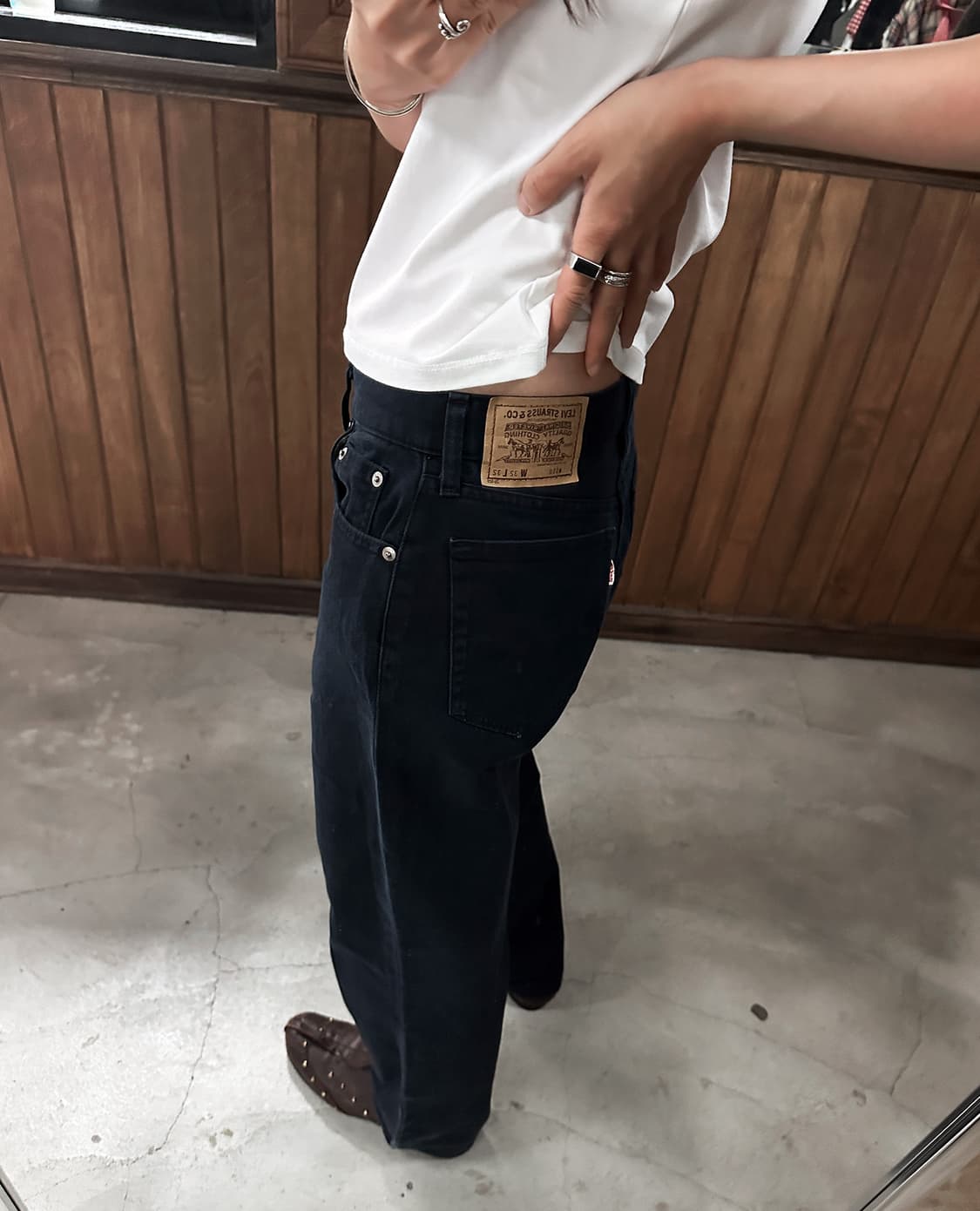LEVI'S 519 deep navy jeans 상품이미지1