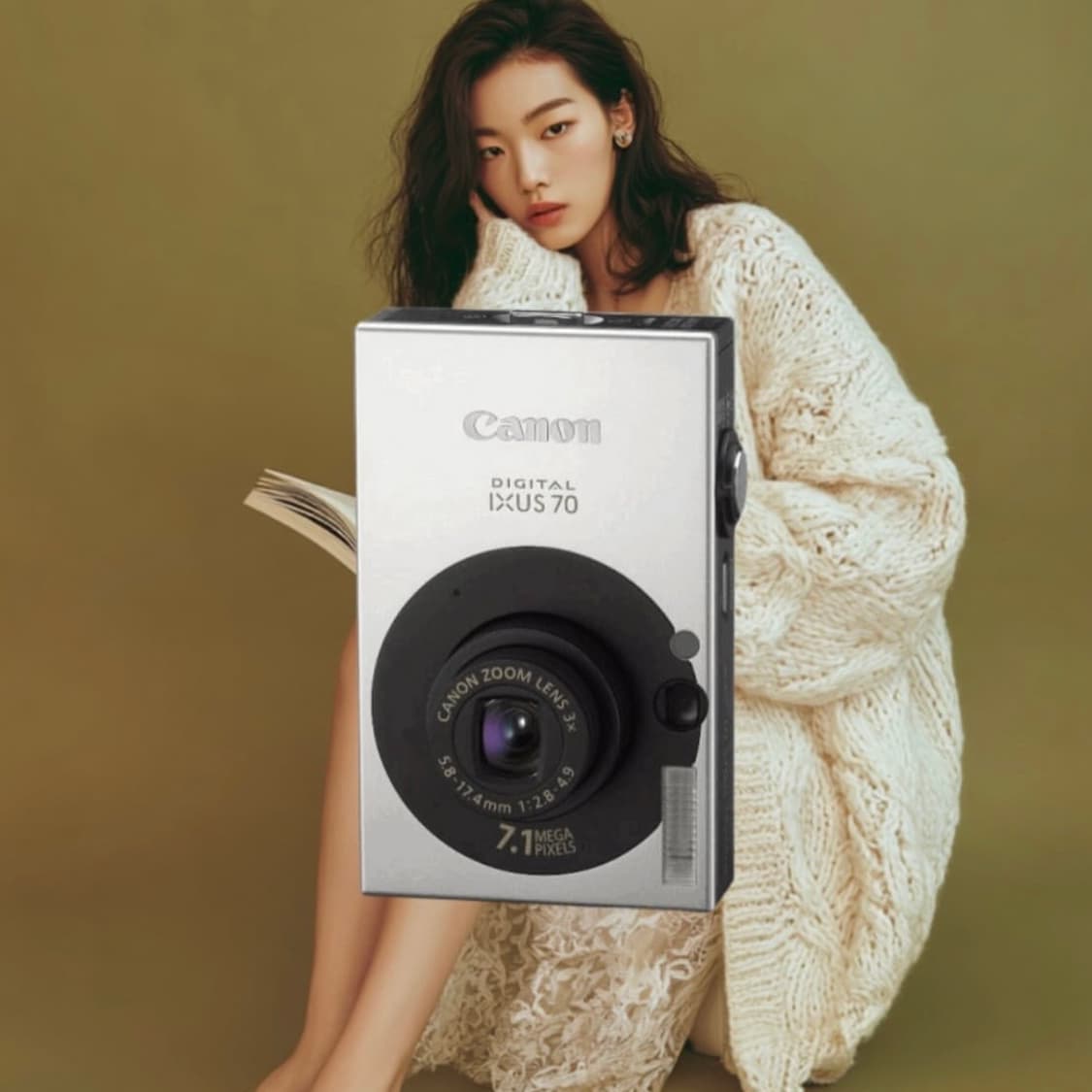 A급)캐논 익서스 70 CANON IXUS 70 빈티지 디지털카메라 디카 상품이미지1