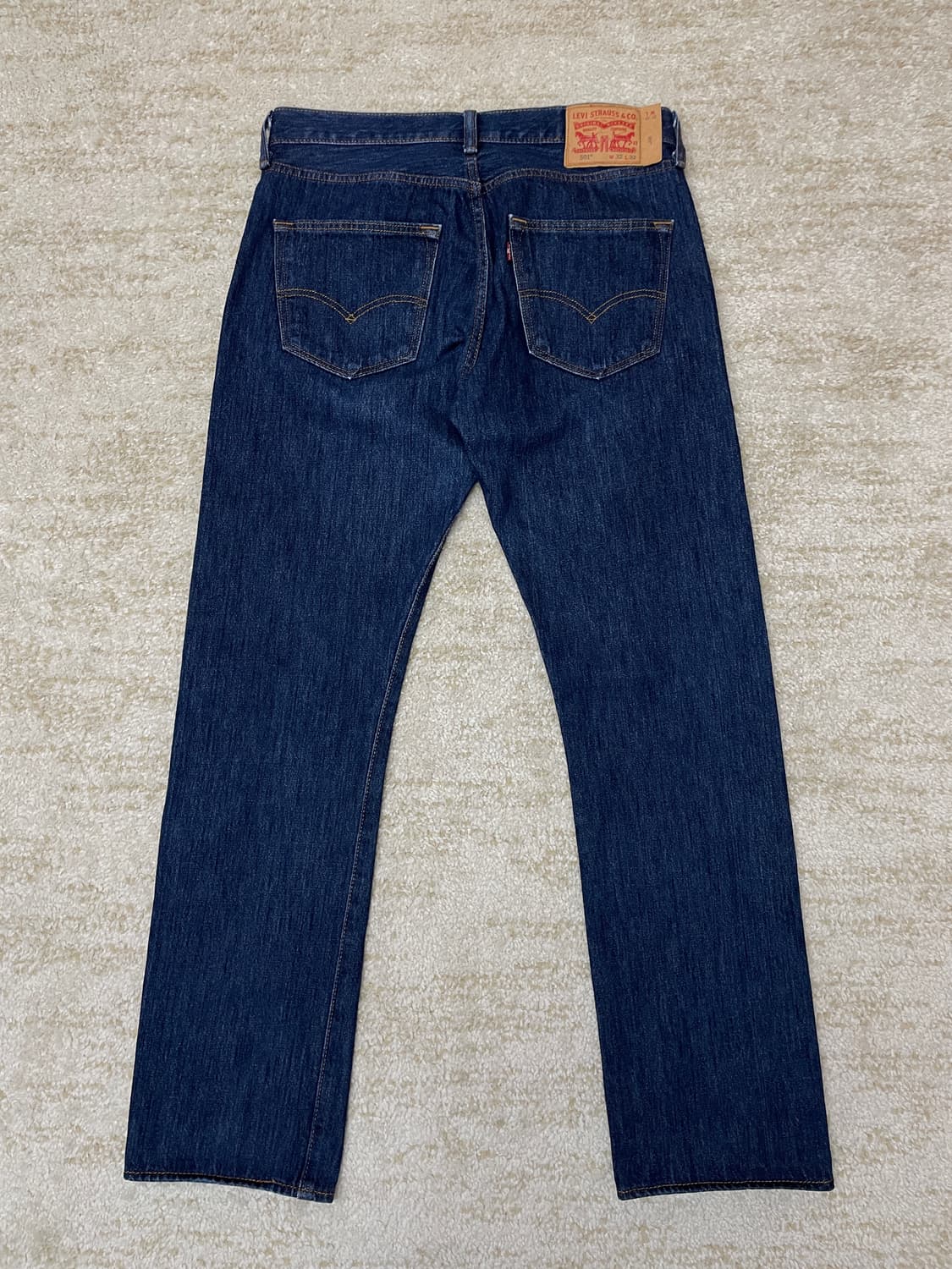 [32] 00s Levis 리바이스 501 리지드 생지 청바지 데님 진 상품이미지2