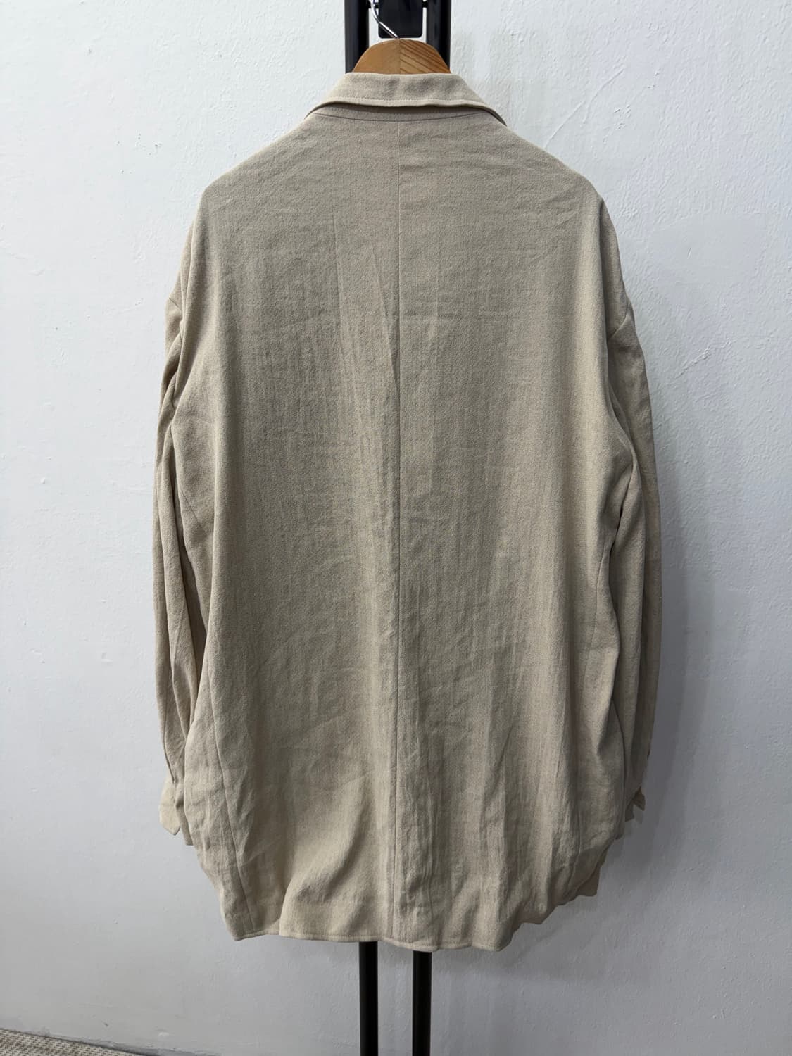 정품) 아크네스튜디오 여성 오버핏 린넨 블레이저 자켓 36 상품이미지5