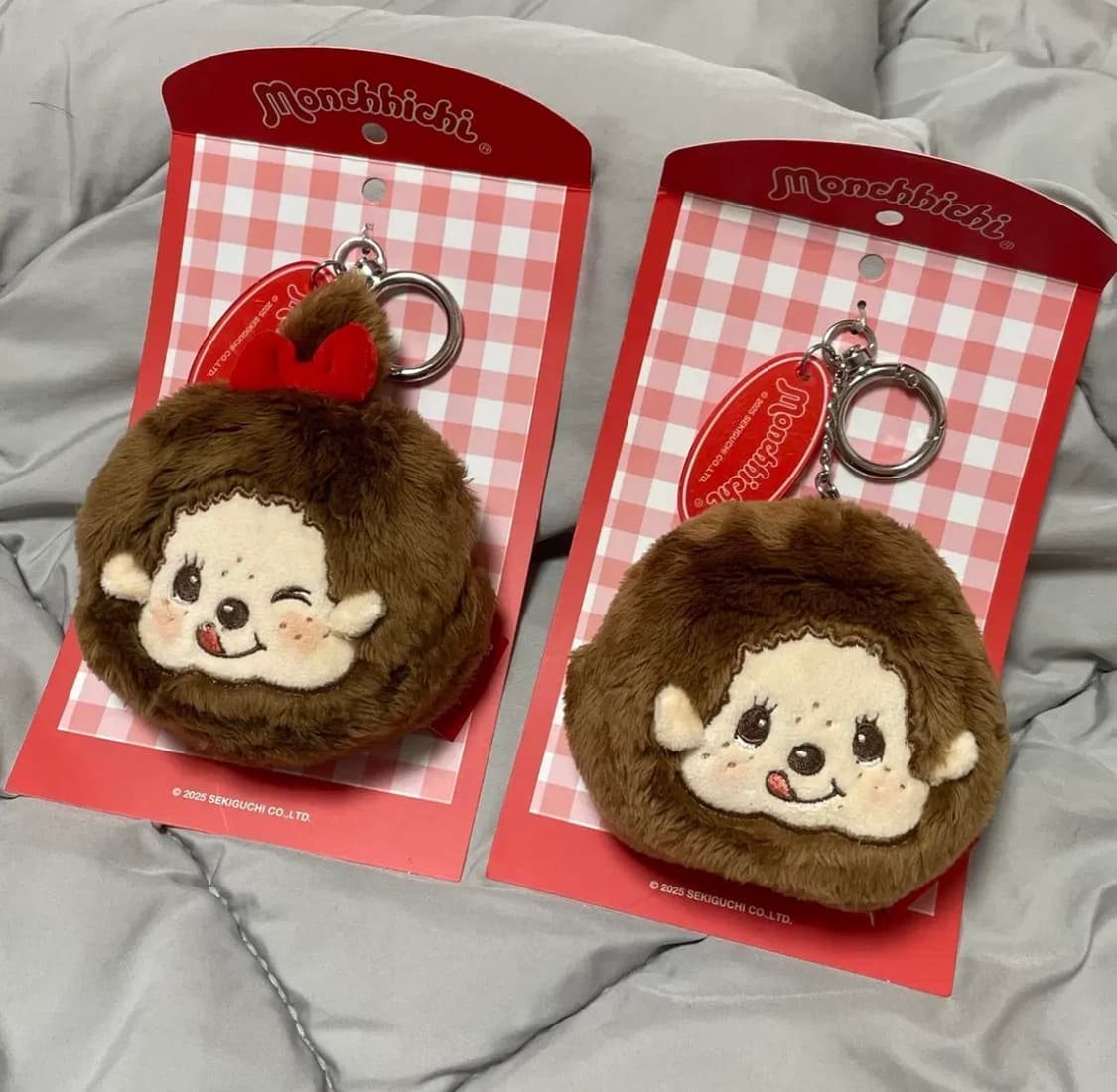 몬치치 여아 남아 페이스 마스코트 얼굴 키링 인형 파우치 상품이미지3