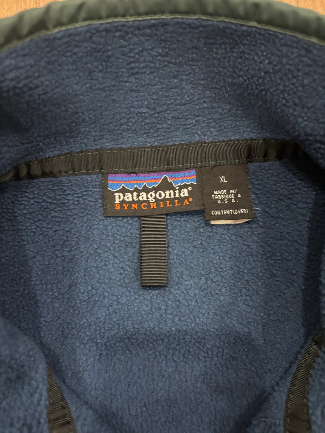 파타고니아 헤비웨이트 신칠라 클래식 네이비 XL사이즈 상품이미지4