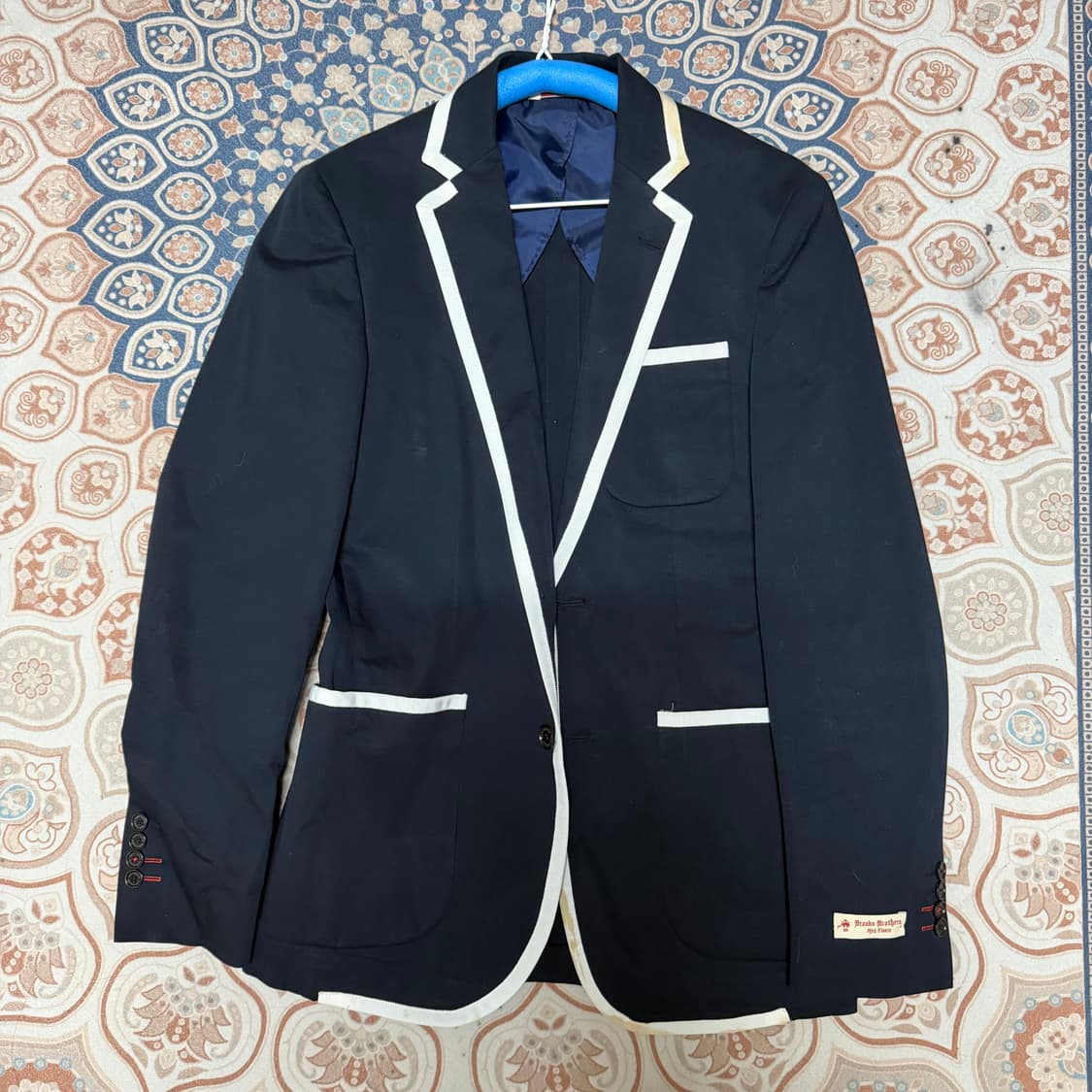 브룩스브라더스 네이비 블레이져 상품이미지1