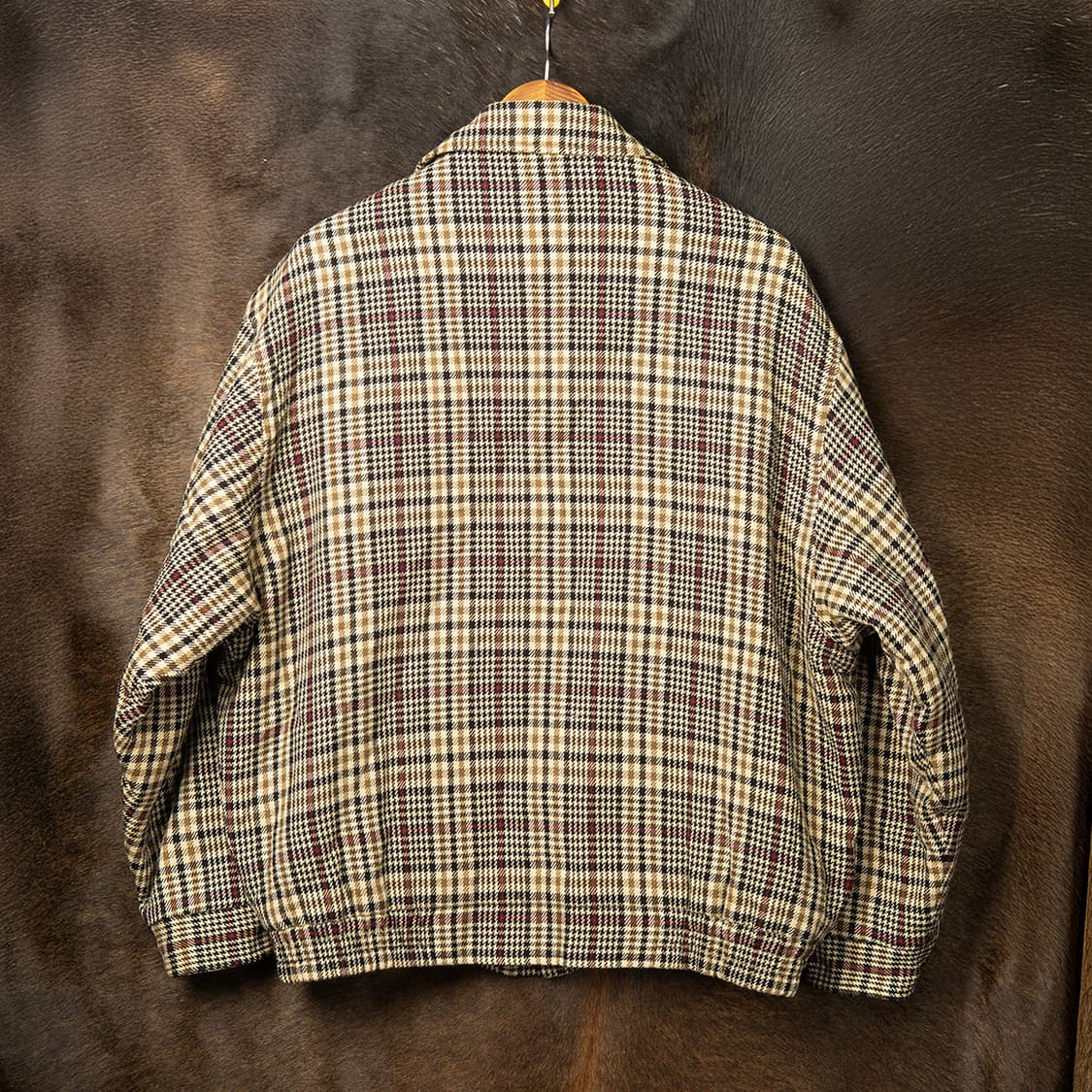 [105] 90s 라일앤스콧 울 글렌체크 블루종  상품이미지2