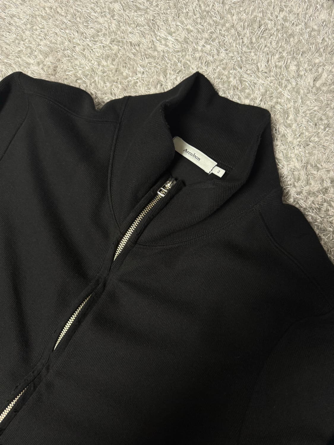 아르반 리파인드 퍼커링 크롭 져지 상품이미지5