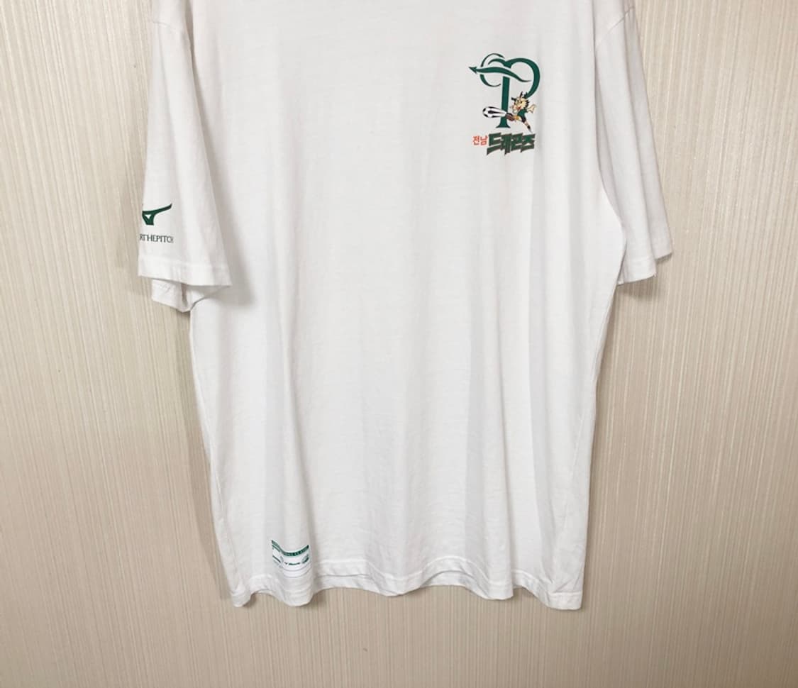 오버더피치X전남드래곤즈 창단30주년X미즈노 레트로티셔츠 XL 상품이미지4