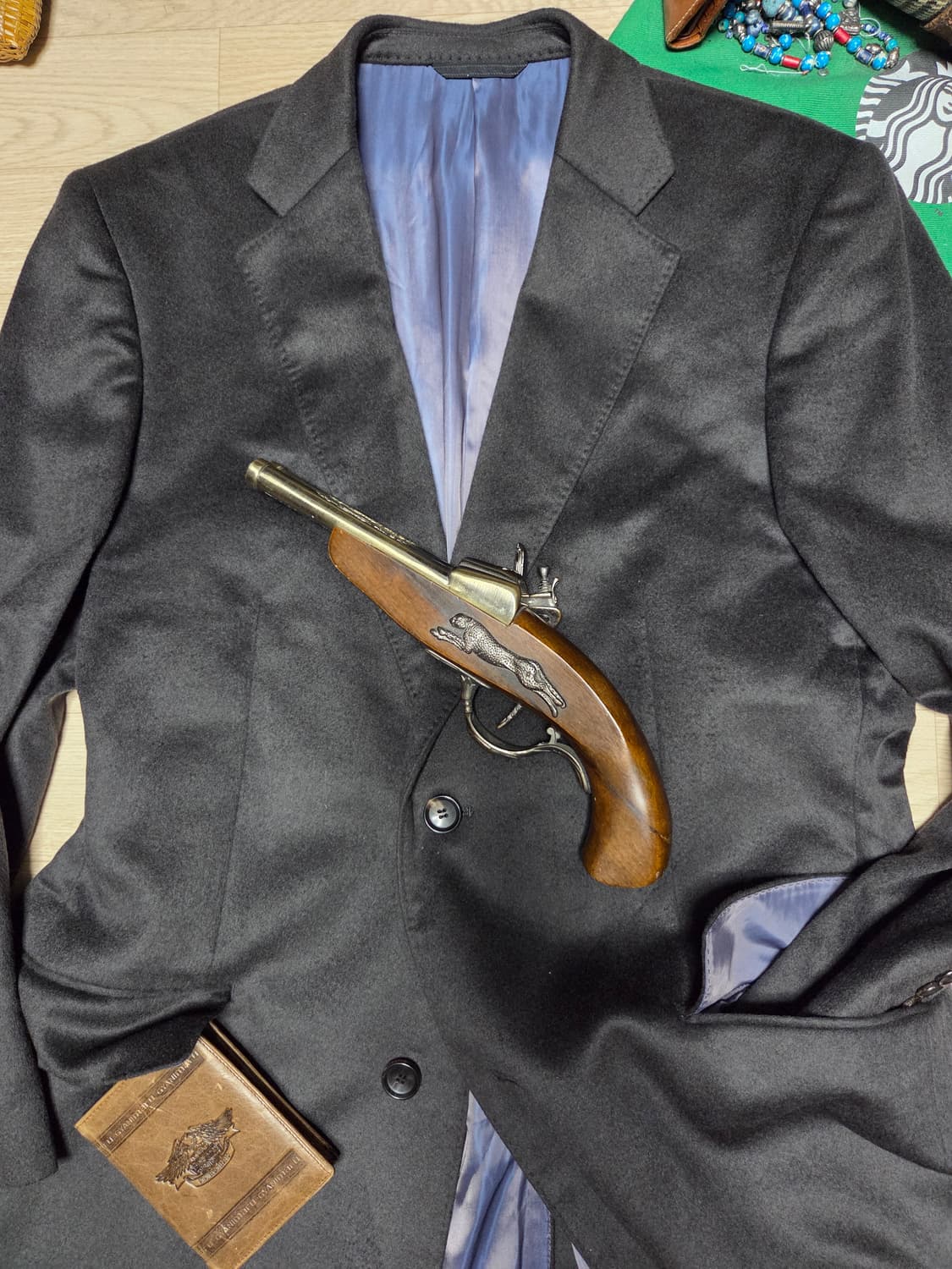 DURBAN 캐시미어 100 코트 체스터필드 싱글 상품이미지4