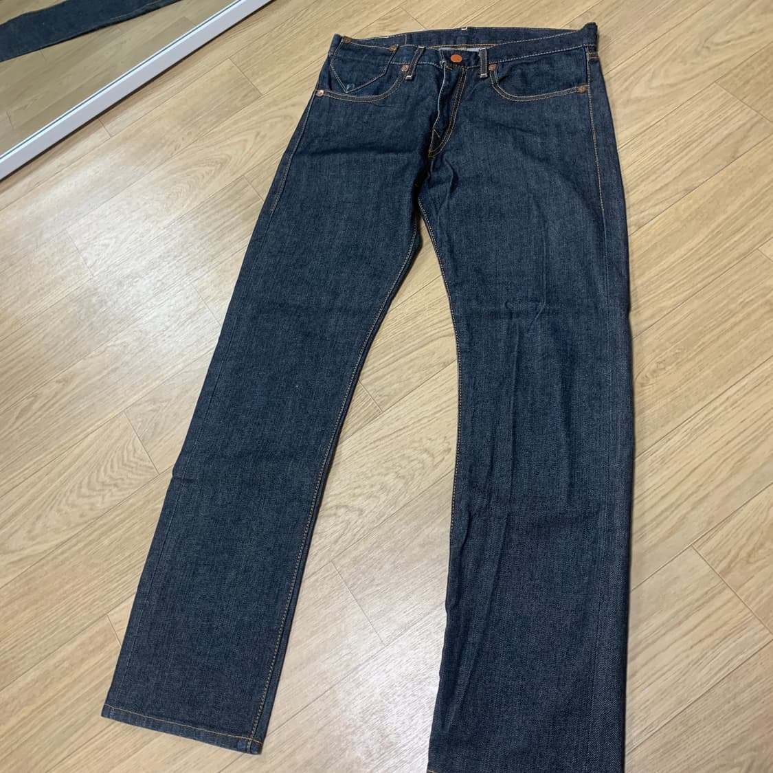 30x33)Levis 일본산 리바이스 레트로 505 데님진 상품이미지1