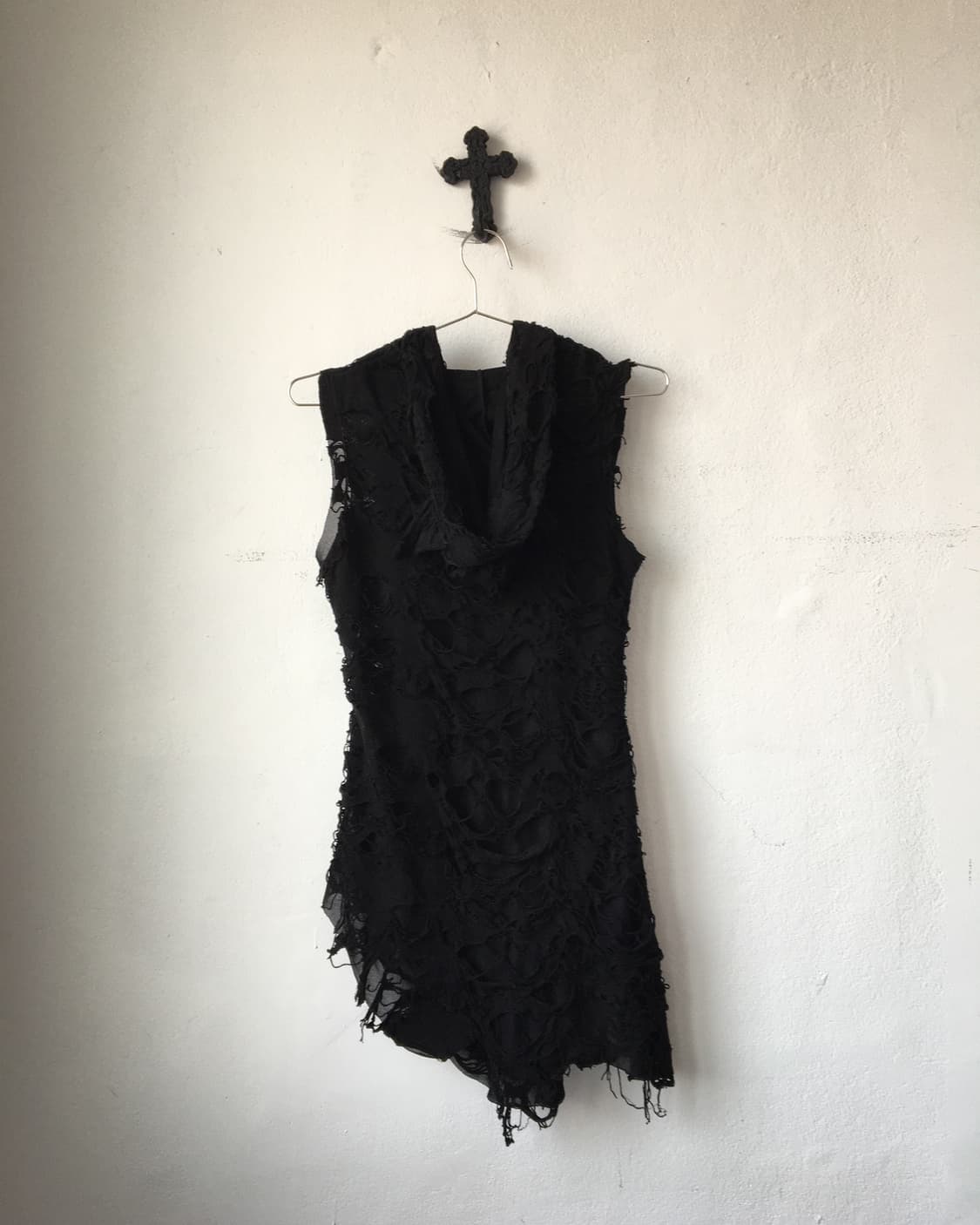 Acdc rag runge damage hood vest 상품이미지3