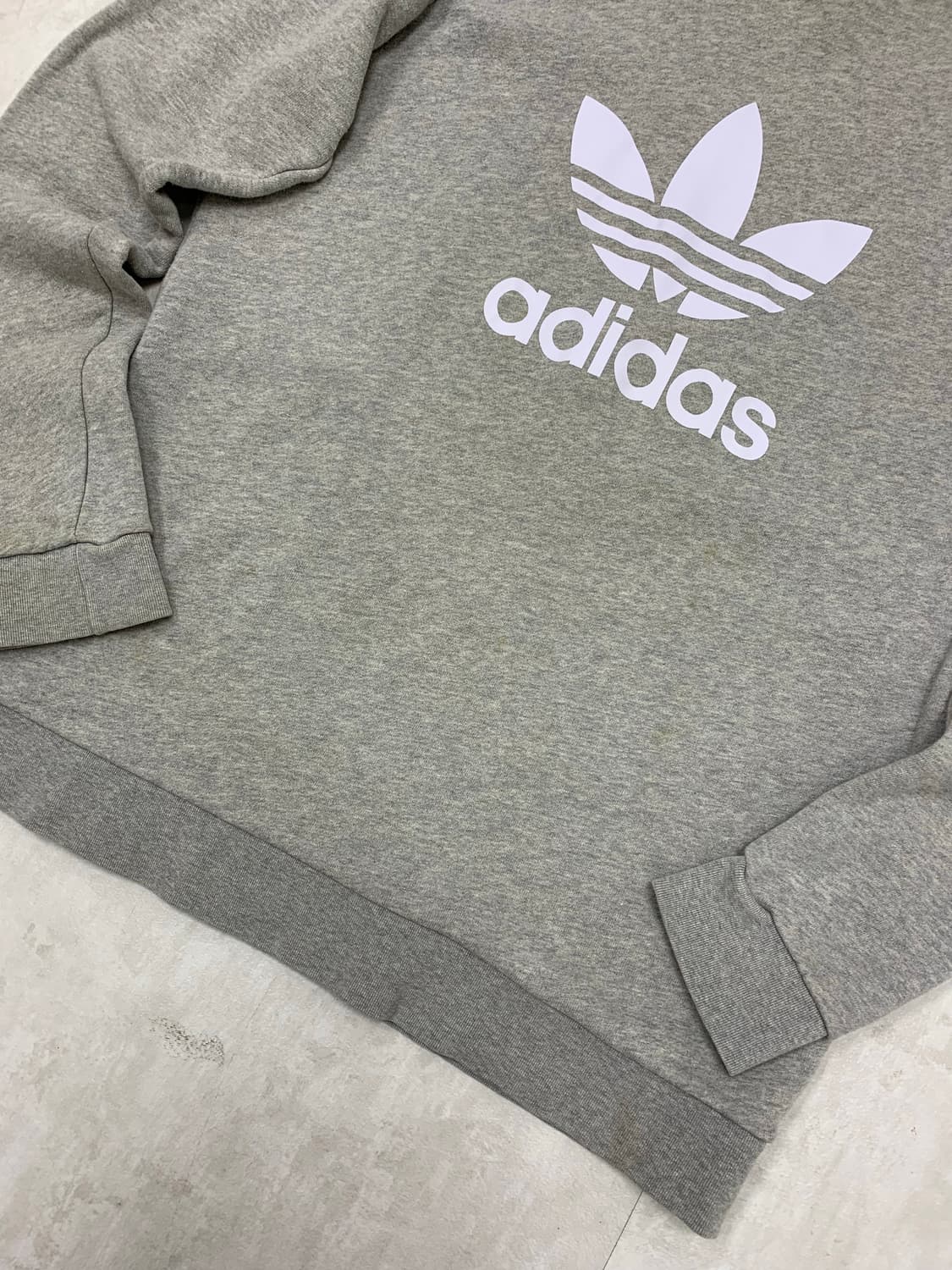 아디다스 그레이 맨투맨 #615 상품이미지3