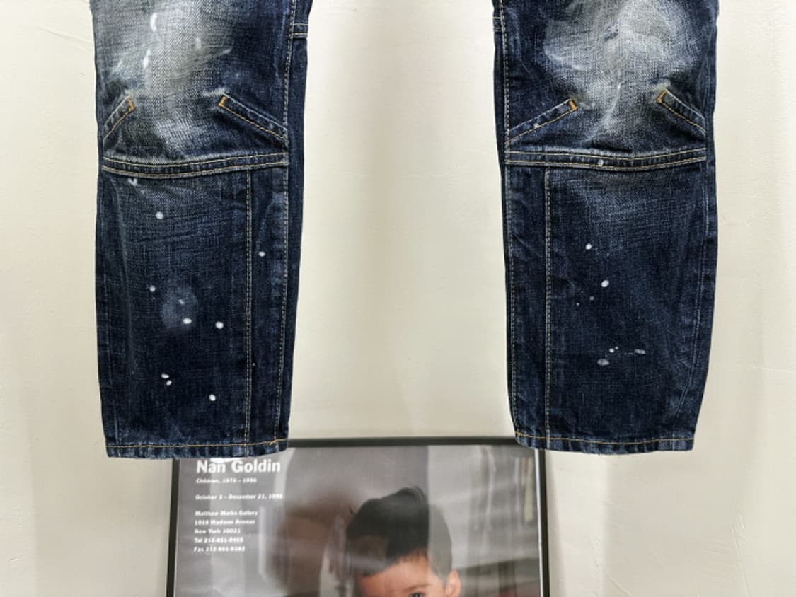 DSQUARED 바이커 데님 팬츠 (27-28) 상품이미지3