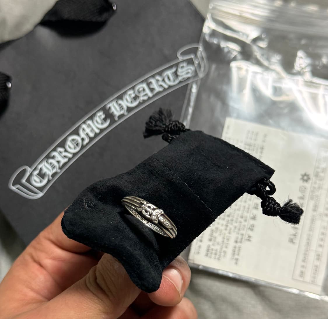 크롬하츠 베이비대거링 파베다이아 오리지널 us9 상품이미지1