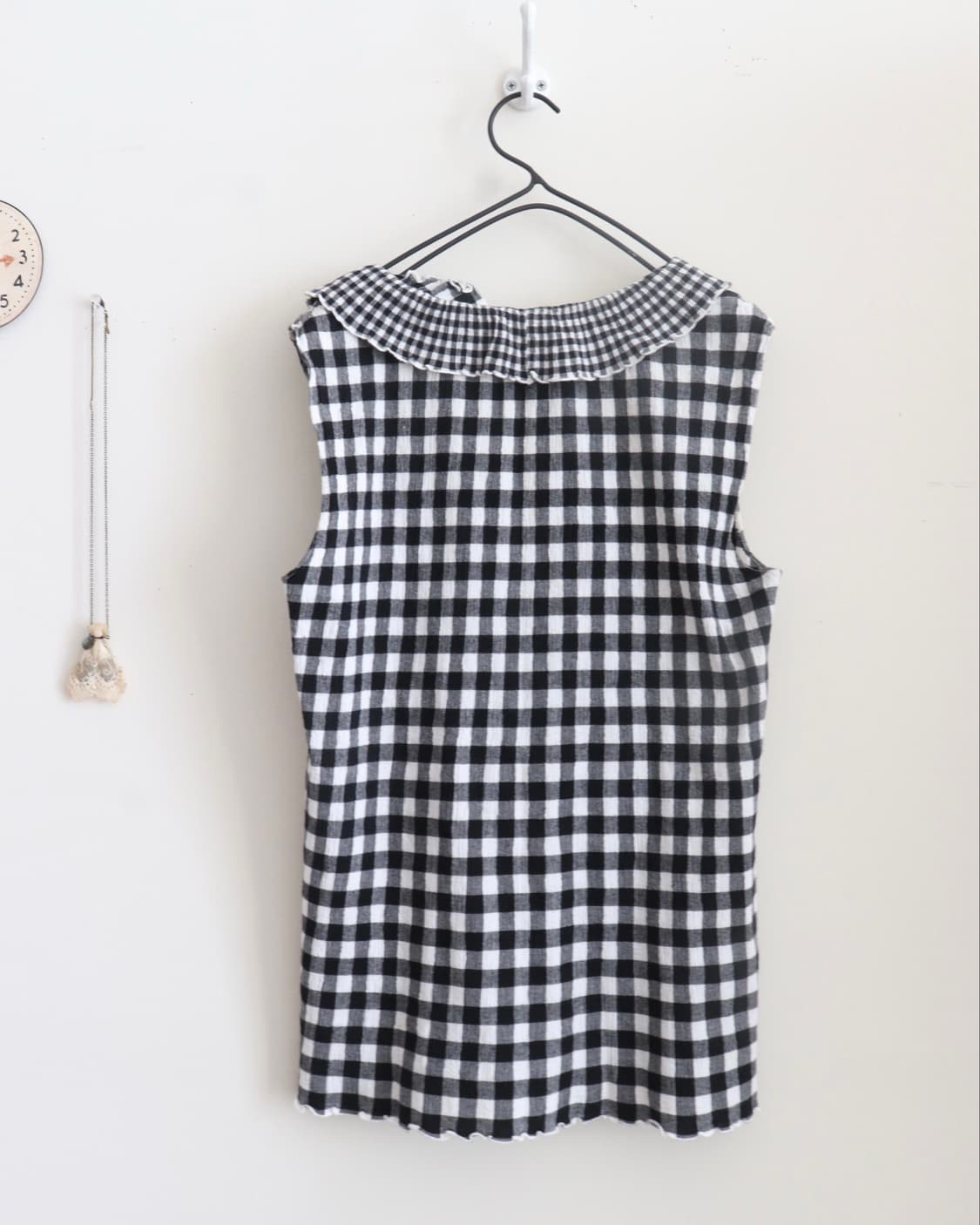 [Tsumori Chisato] Gingham Crinkle Blouse 상품이미지9