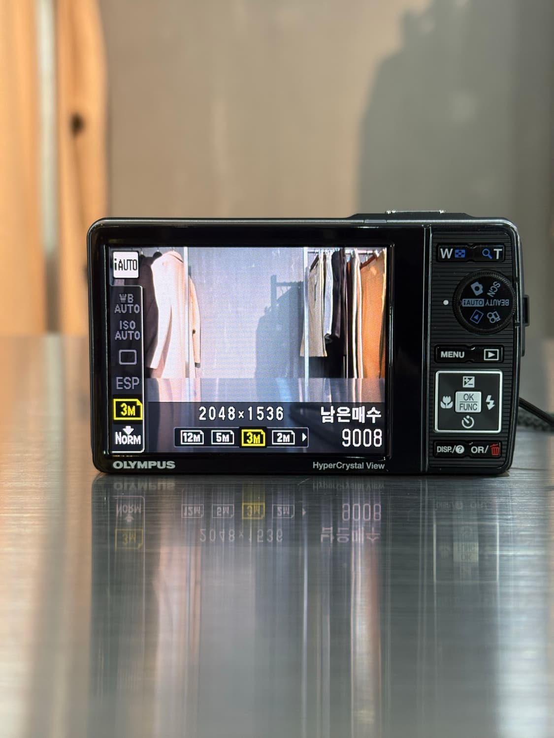 New배터리/한글지원/민트급)올림푸스 뮤7020 레드 빈티지디카 상품이미지3