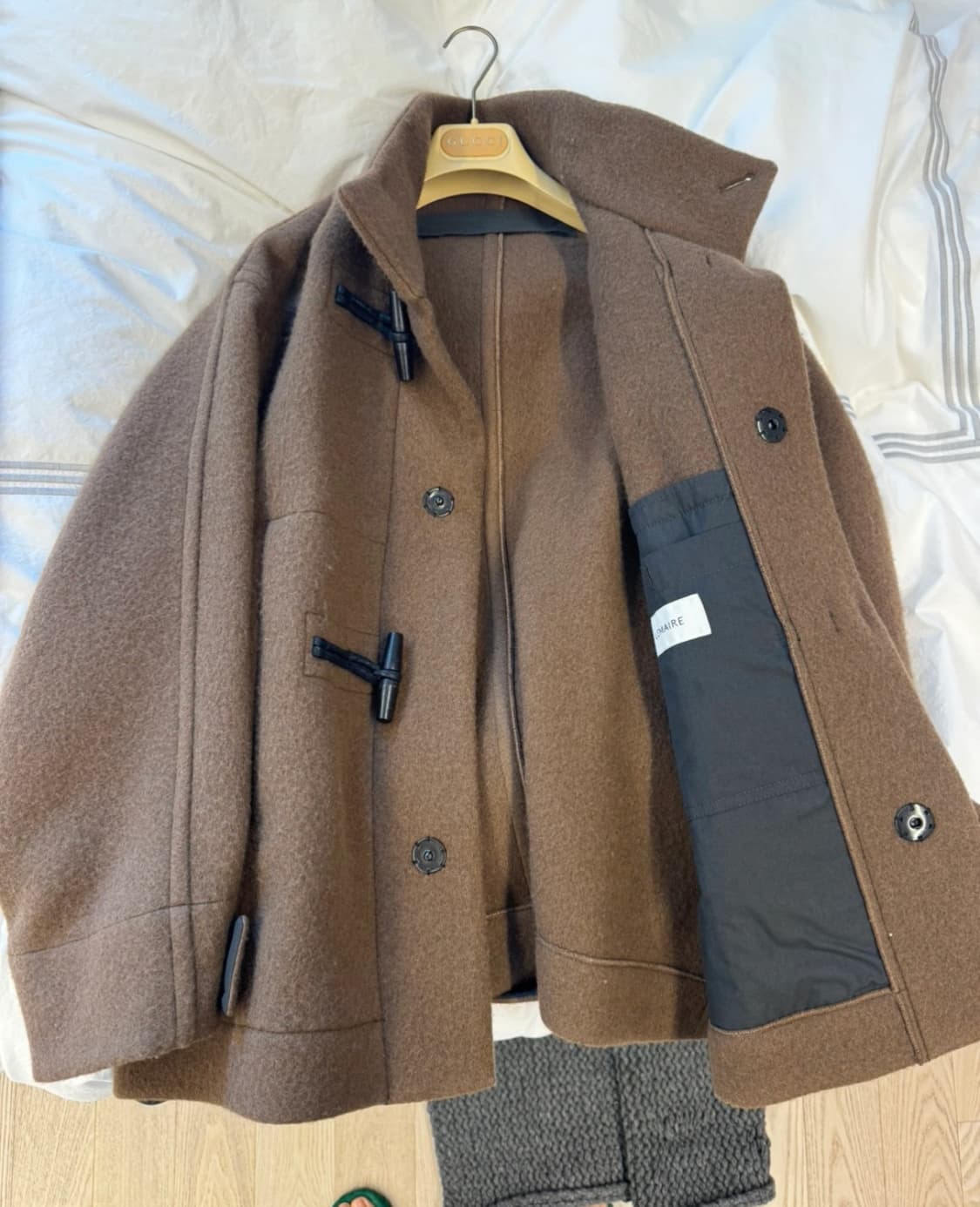 르메르 울 더플코트 34 상품이미지2