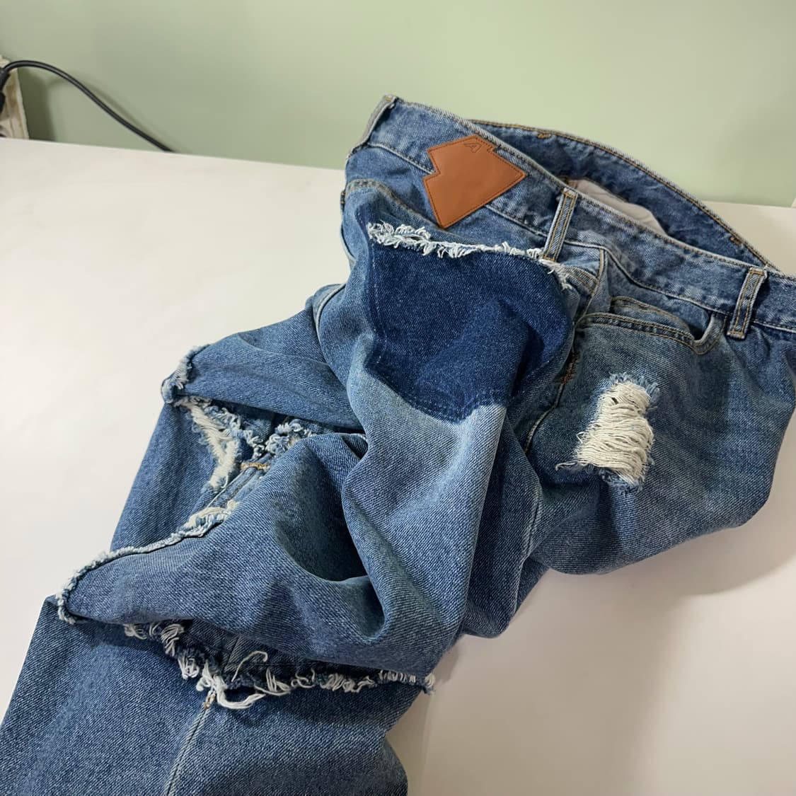 A3 XL 아더에러 22S/S  스태미 진 청바지 데님 팬츠 상품이미지1