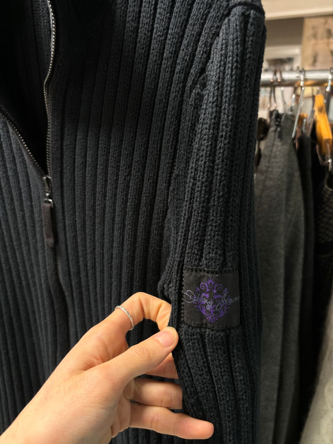 Dkny 니트 집업 자켓 상품이미지6