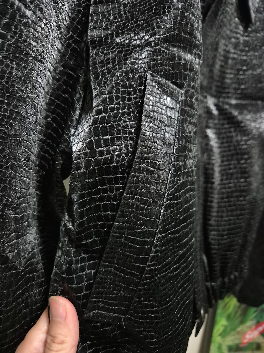 IACOCCA 블랙 크롭 자켓 상품이미지4