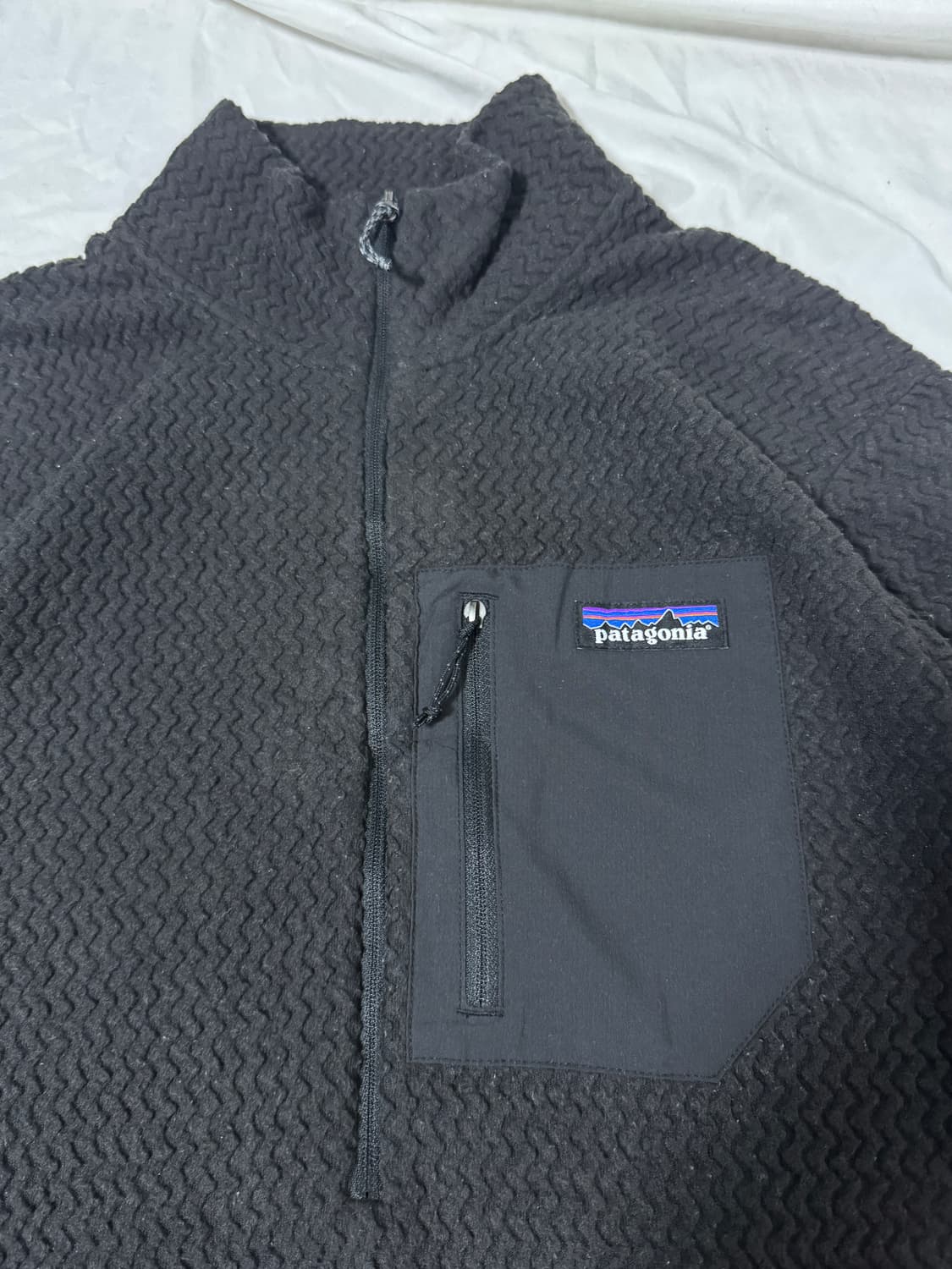 파타고니아 r1 에어 짚 넥 플리스 자켓 상품이미지3