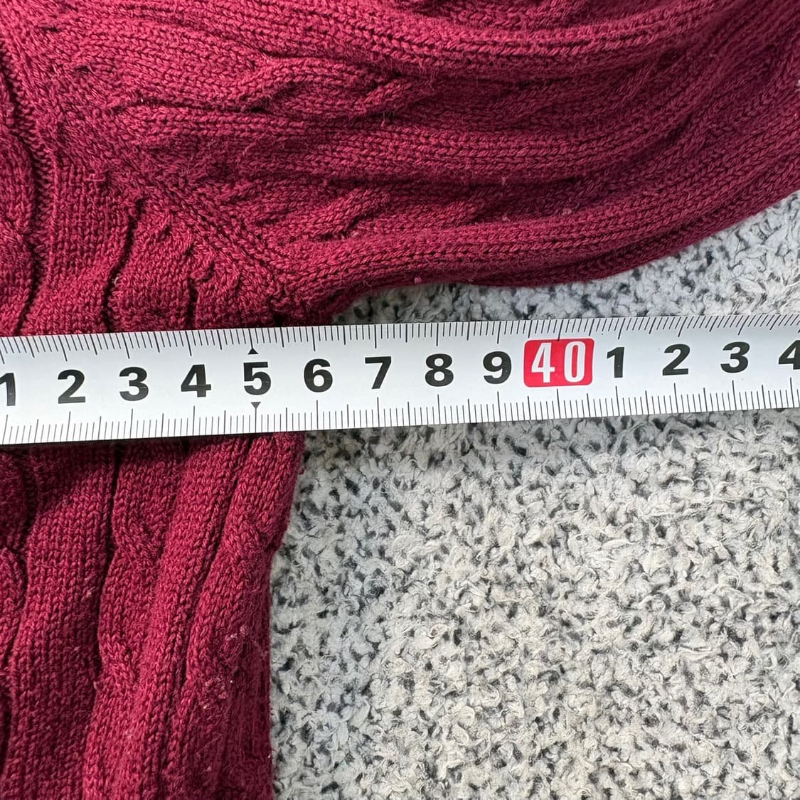 105 빈폴 키즈 케이블 니트 가디건 0325J 상품이미지5