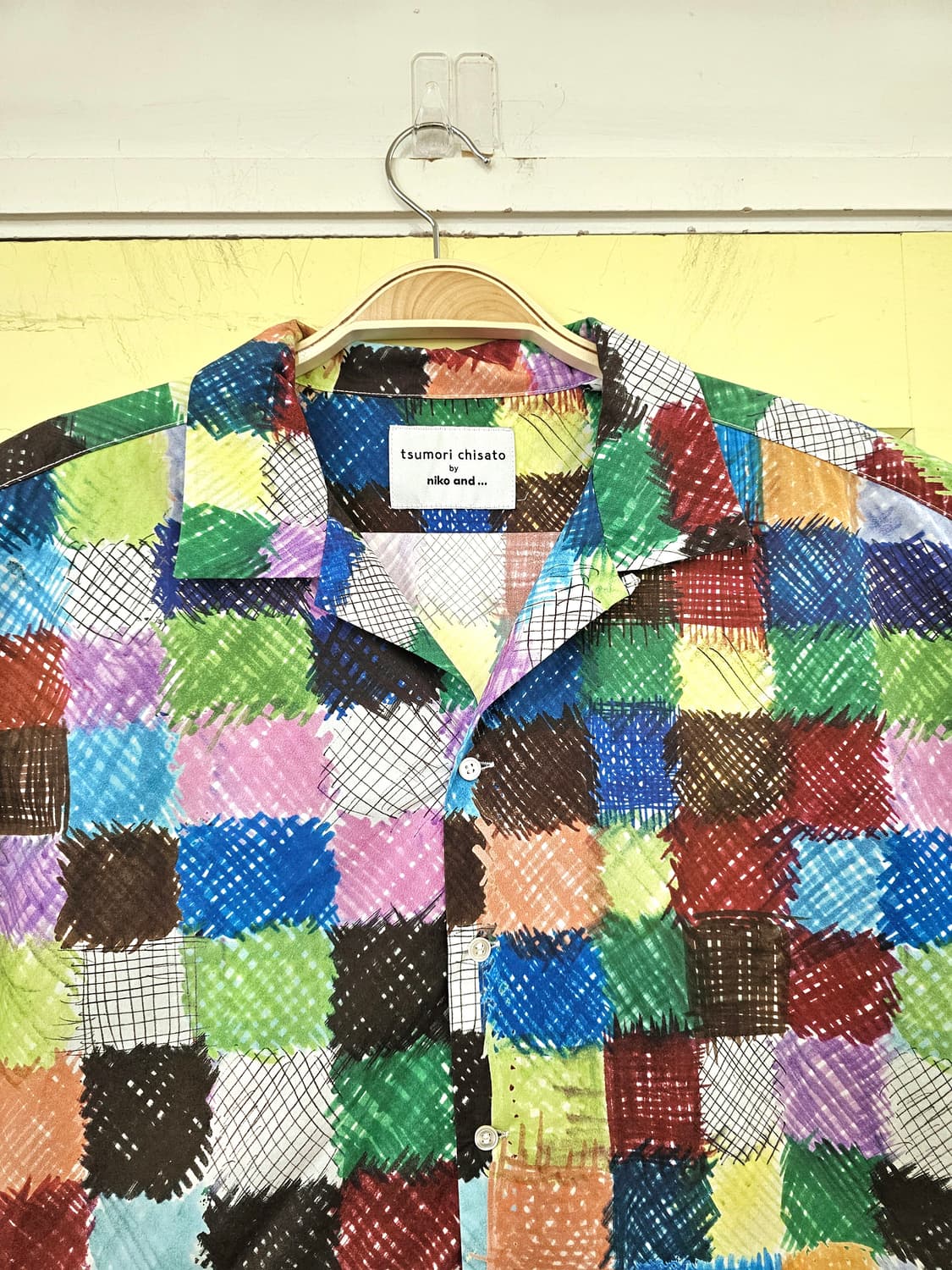 Tsumori Chisato by Nico and 핸드 드로잉 패턴 셔츠 상품이미지4