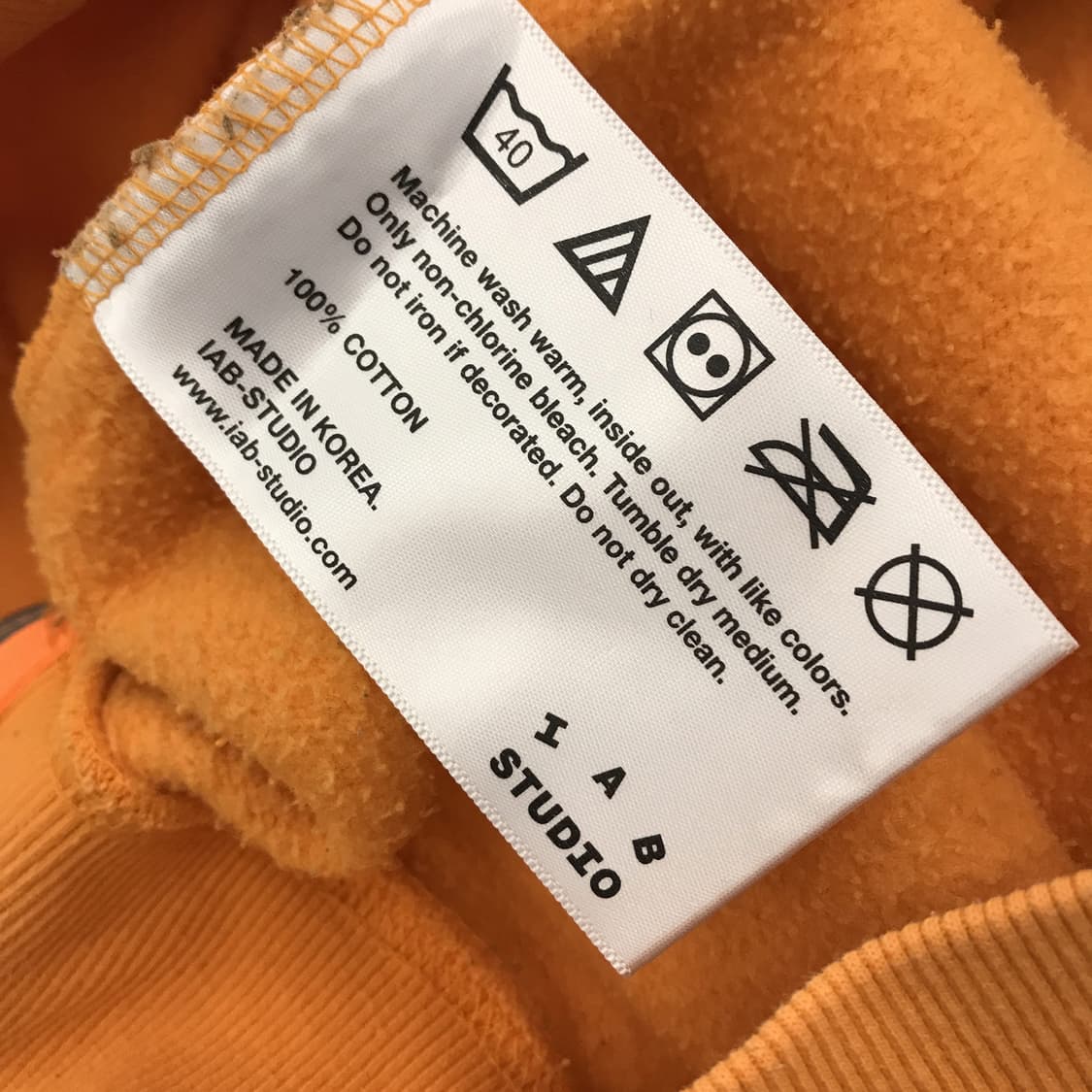 아이앱스튜디오 x 두산 스웻셔츠 맨투맨 [M] 상품이미지6