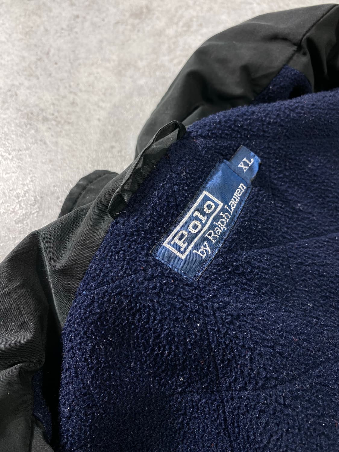 [XL] 90s 폴로 랄프로렌 블랙 폴리쉘 페리자켓 상품이미지8