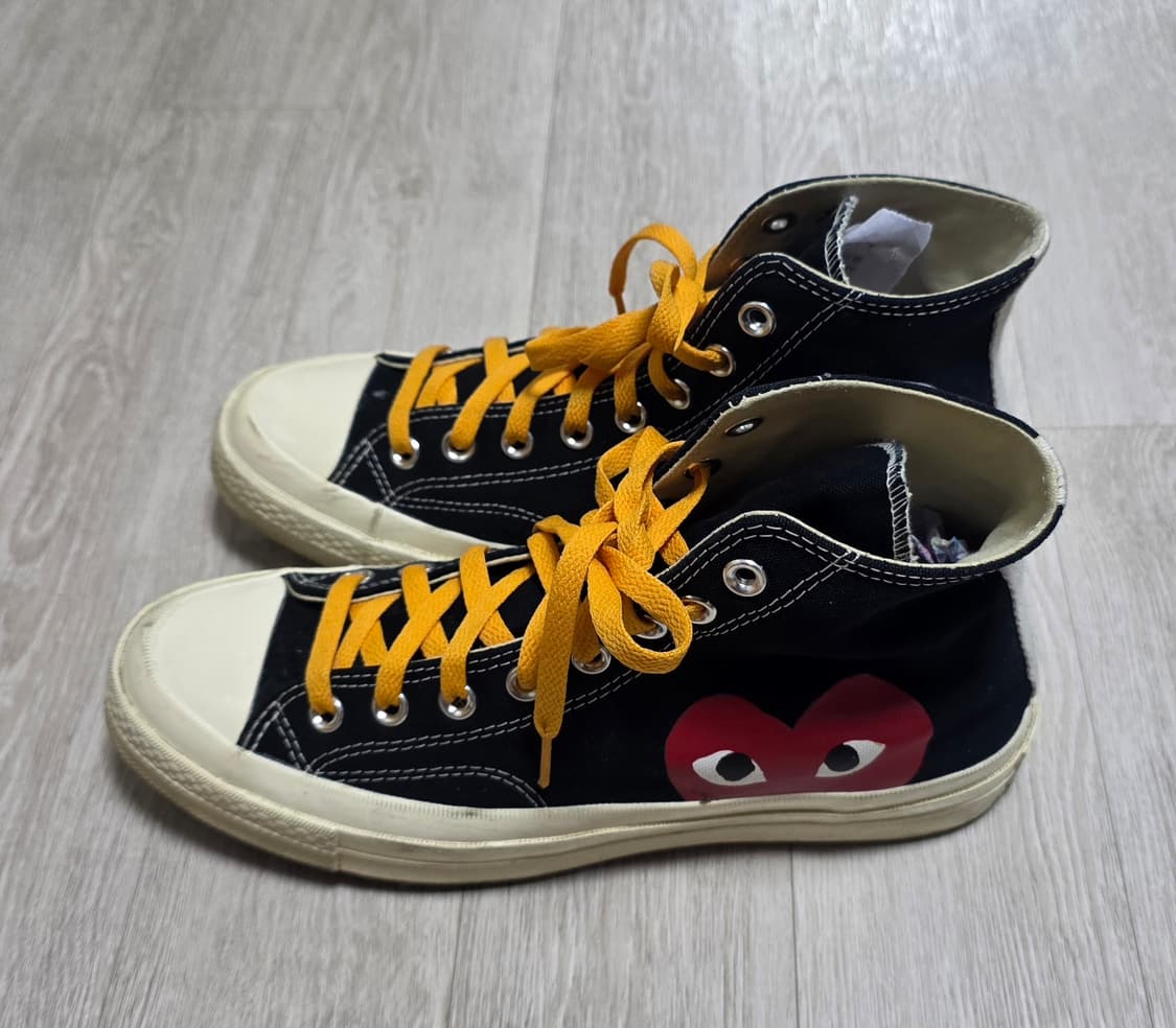 [265]컨버스 x  꼼데 척70 하이 스니커즈 상품이미지3