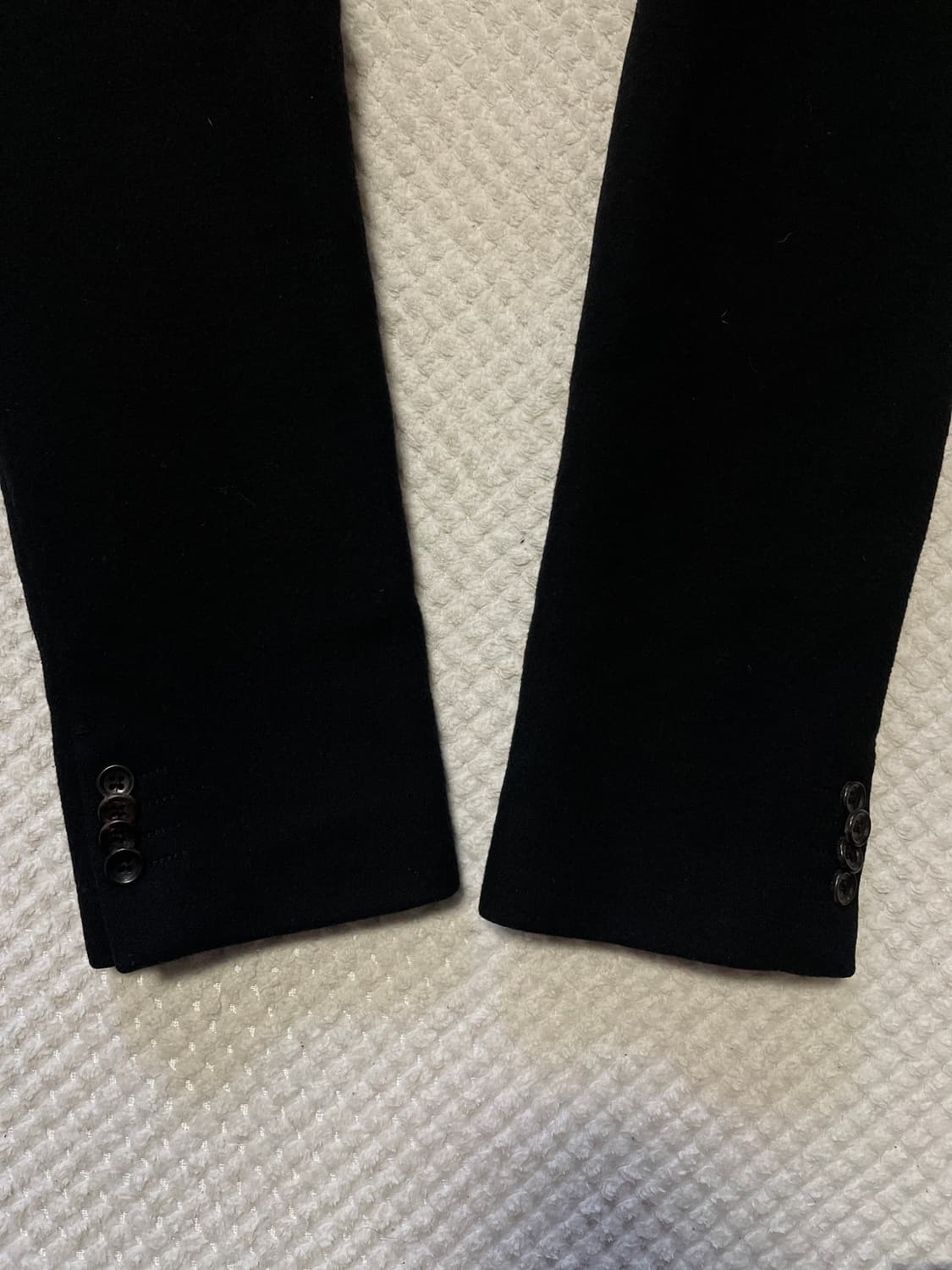 TIME HOMME 타임옴므 2버튼 울 롱코트 블랙(클리닝O) 상품이미지7