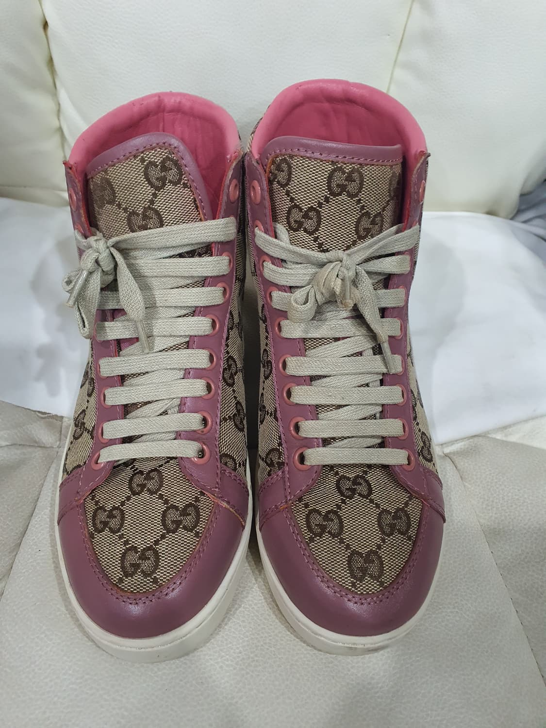 구찌 하이탑 스니커즈(정품) 상품이미지1