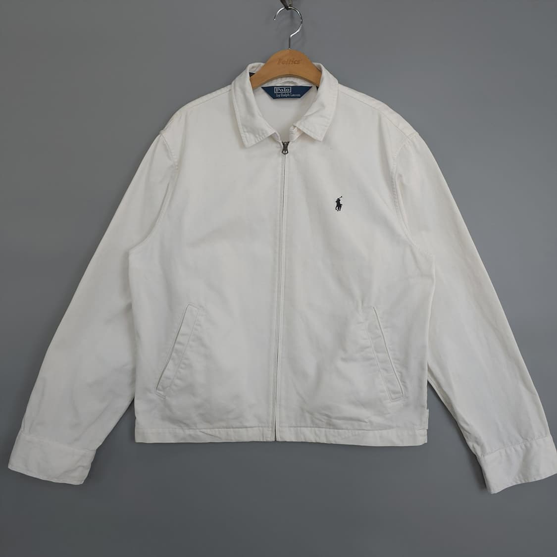 폴로 랄프로렌 Polo by Ralph Lauren 화이트 집업 자켓 L 상품이미지1