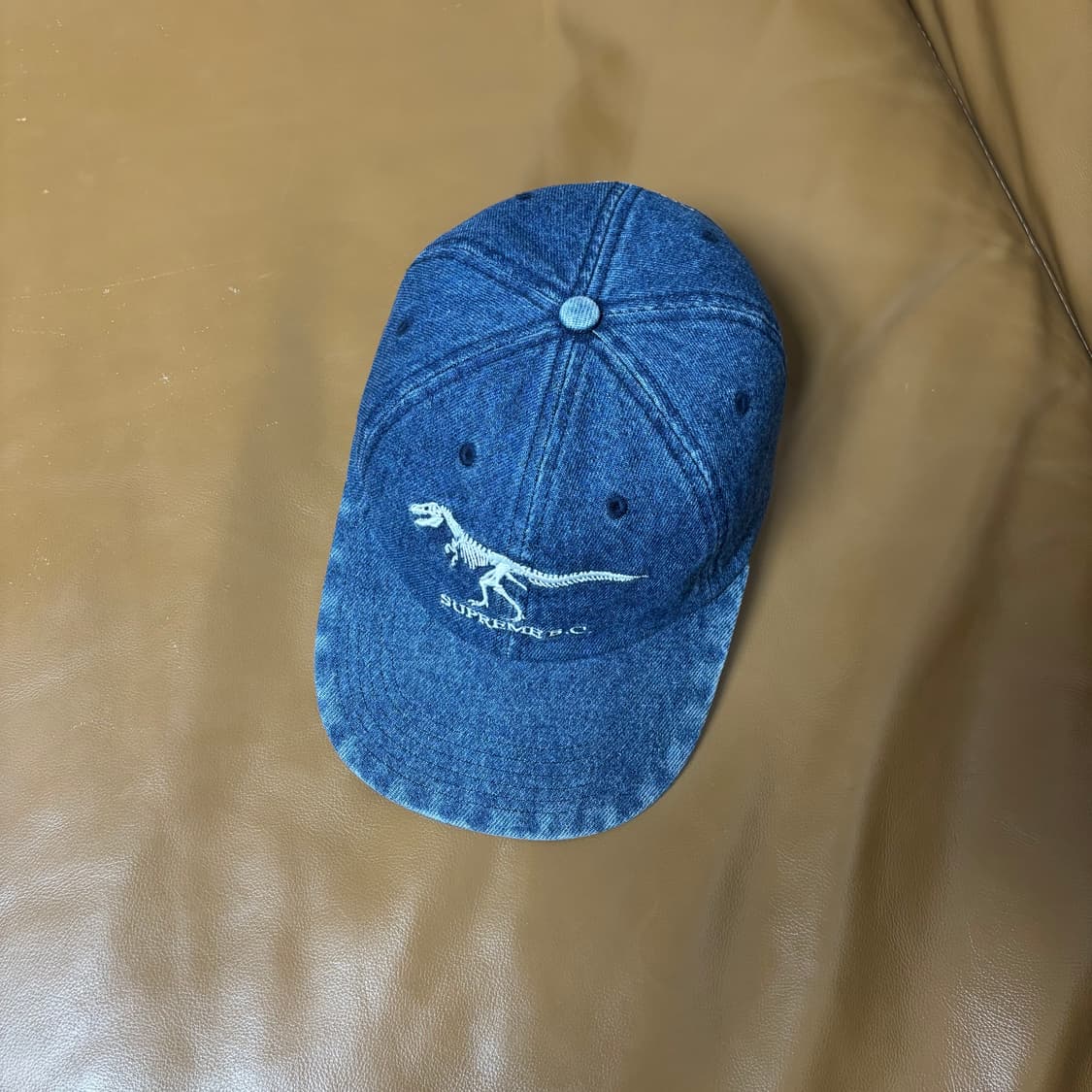 슈프림 6패널 볼캡 모자 쥬라기 데님 상품이미지5