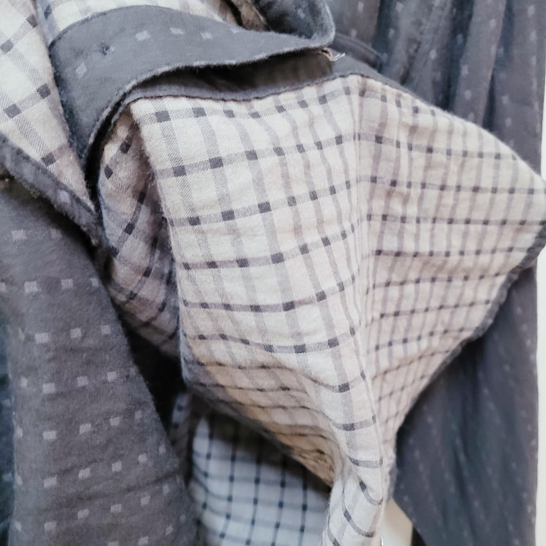 XL~XXL) nau 도톰한 빈티지 셔츠 상품이미지7