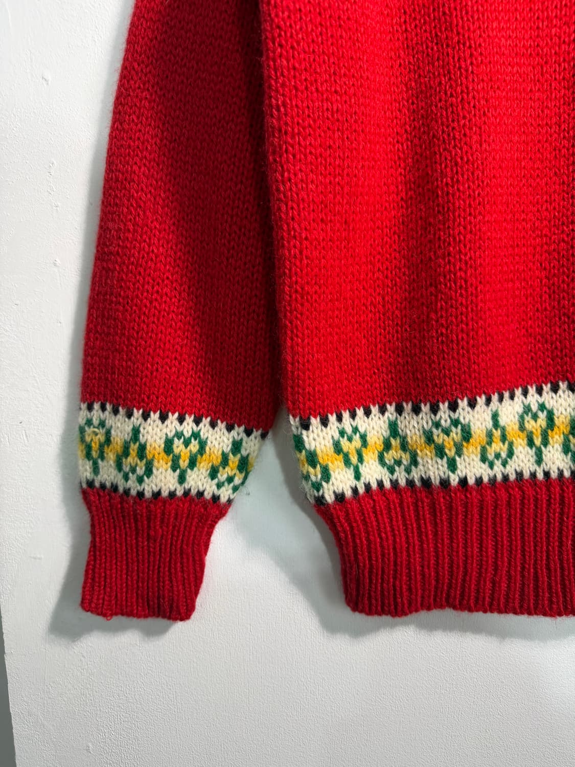 Shetland wool 100%  노르딕 니트 m~L 상품이미지6