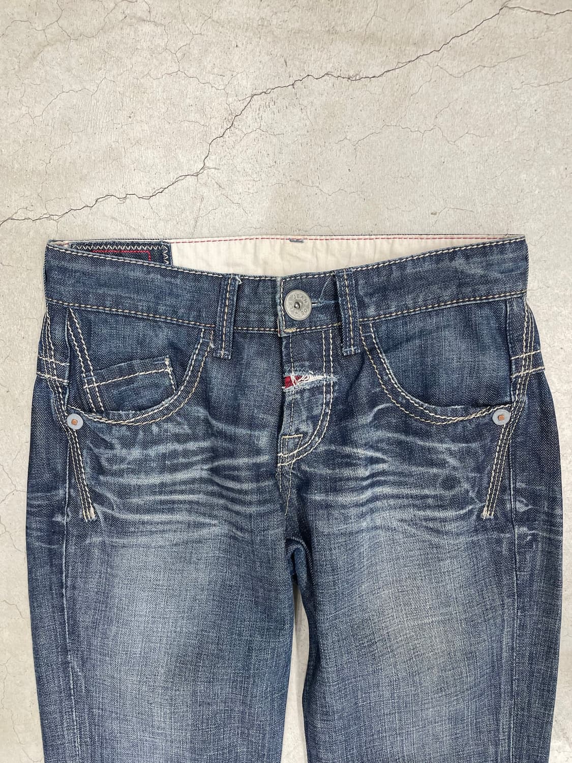 Marithe francois Girbaud Washed Denim 상품이미지3